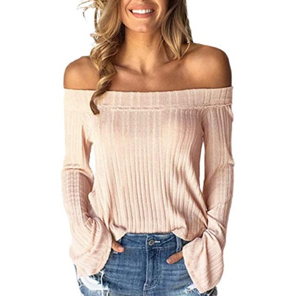 S. the Widow Tops - RUNA Off Shoulder Bell Sleeve Top